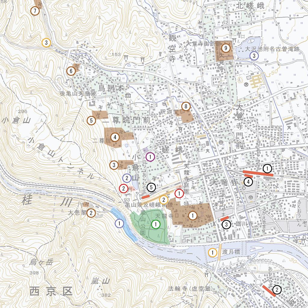 Map/Arashiyama