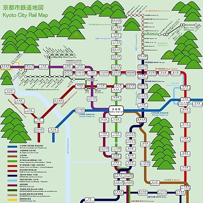 Map/Kyoto Train Map
